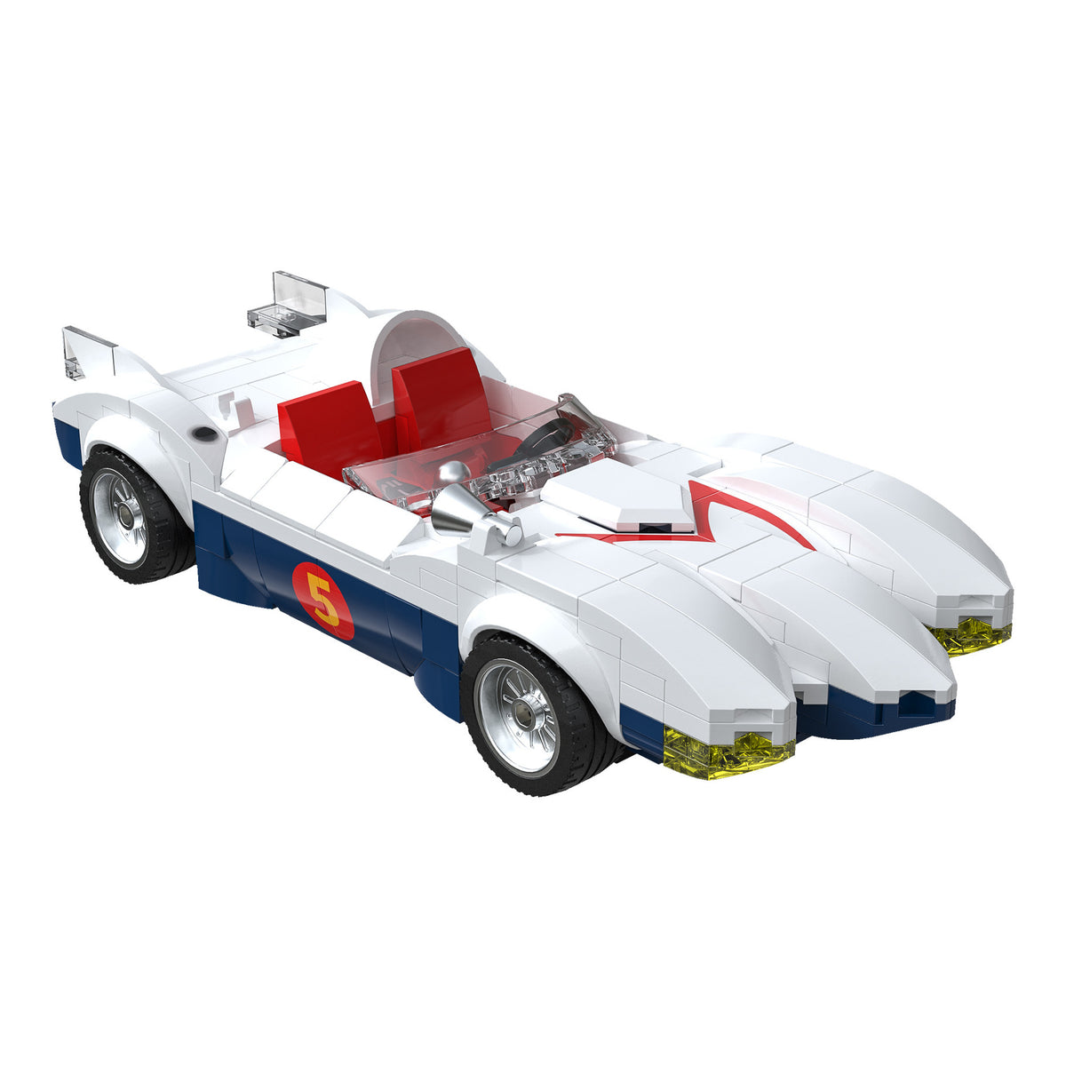 CaDA Speed Racer Mach 5 Car Brick Model 1:24 294pcs C55087W