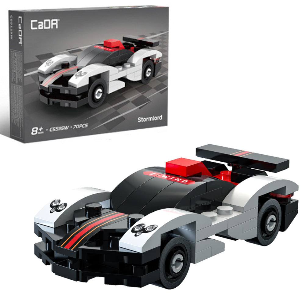 CaDA Mini Stormlord Sports Car Brick Model 1:48 70pcs C55115W