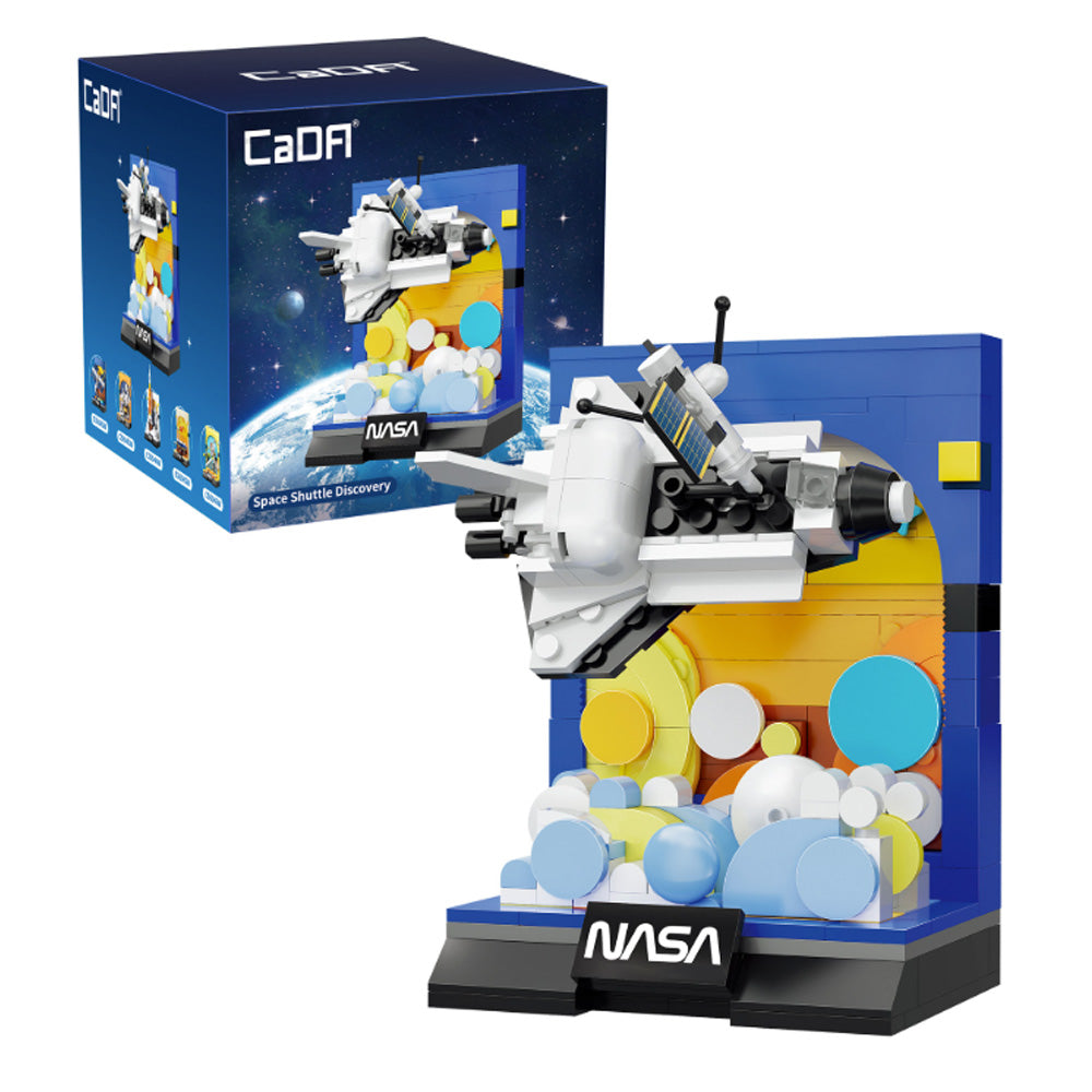CaDA Space Shuttle Discovery NASA 250pc Brick Model Age 8+ C56041W