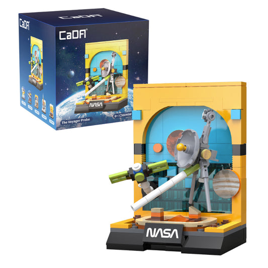 CaDA Voyager Probe NASA 149pc Brick Model Age 8+ C56046W