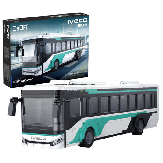 CaDA Iveco Crossway Bus 1:43 Brick Model 832pcs C59007W