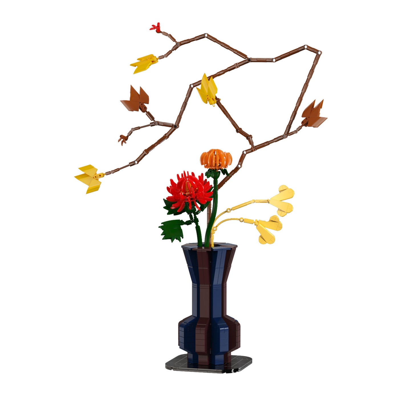 CaDA Oriental Floral Art: Autumn Brick Model 795pcs C59025W