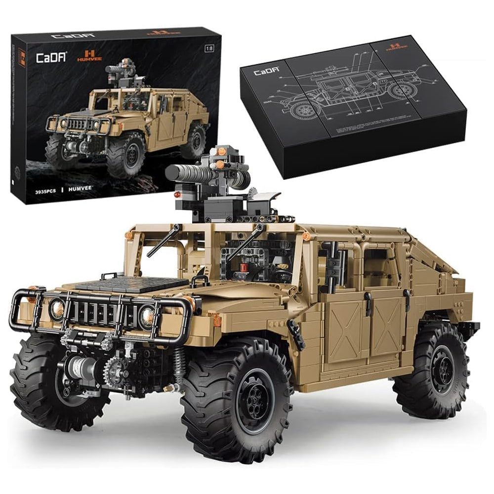CaDA Humvee Off-Road Army Truck 1:8 Brick Model 3935pcs 61036W