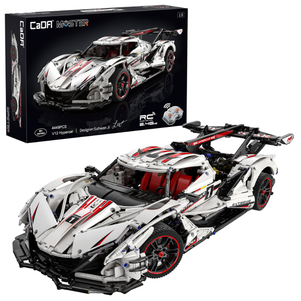 CaDA Helios V12 Hypercar 1:8 Brick Model 4449pcs 61053W