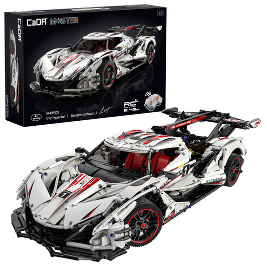 CaDA Helios V12 Hypercar 1:8 Brick Model 4449pcs 61053W