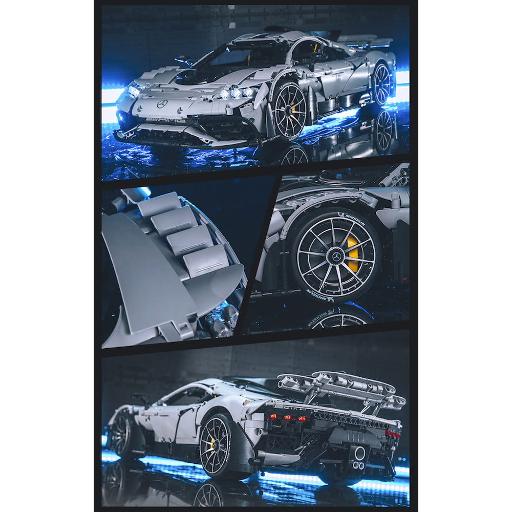 CaDA Mercedes-AMG Project ONE RC Brick Model 3300pcs Age 14+ C61503W