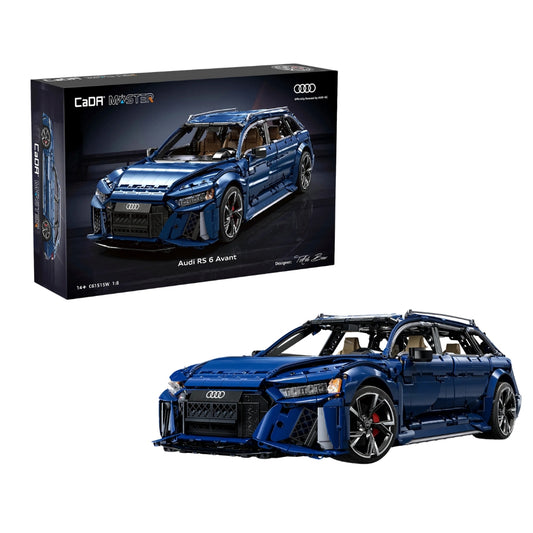 CaDA Audi RS6 Avant (2019) Master Series 1:8 Brick Model 4663pcs C61615W