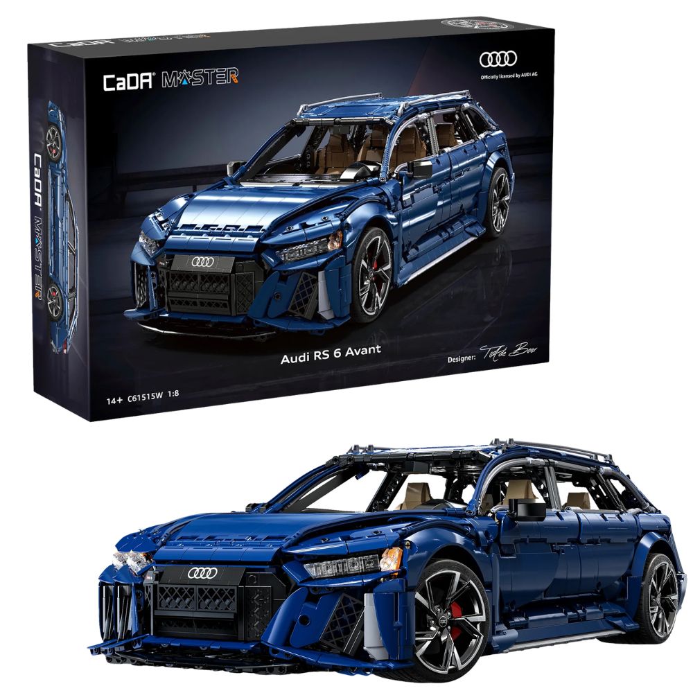 CaDA Audi RS6 Avant (2019) Master Series 1:8 Brick Model 4663pcs C61615W