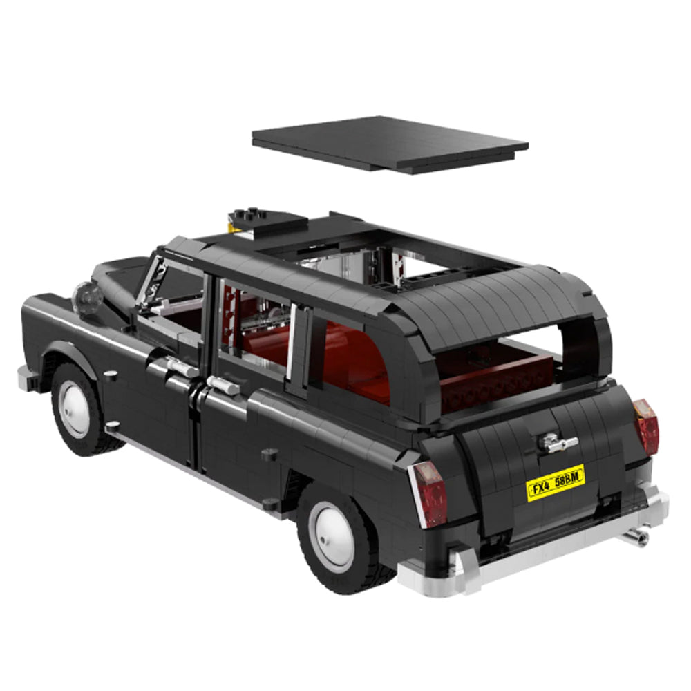 CaDA LEVC London Taxi Black Cab 1:12 Brick Model Age 8+ 1871pcs C62004W