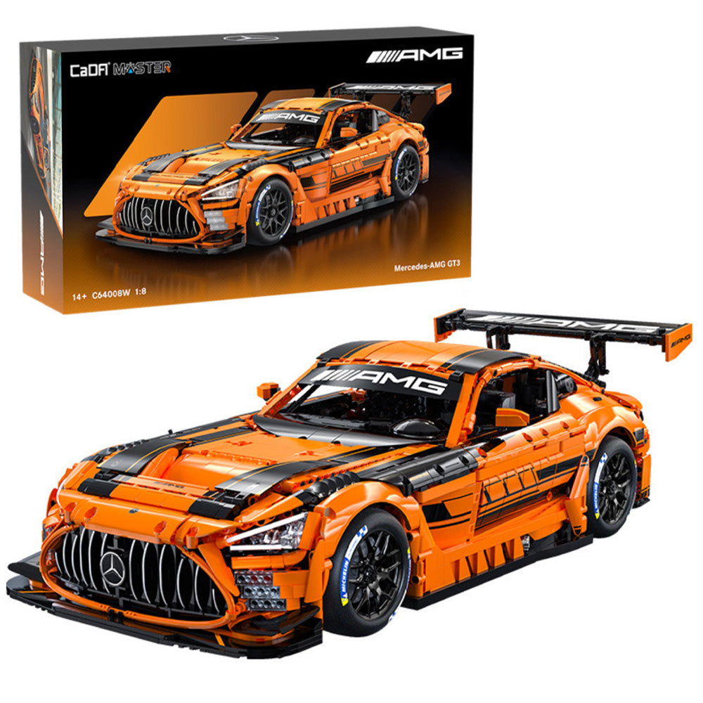 メルカエル CaDA Mercedes-AMG GT3 1:8 Brick Model C64008W – Jadlam Toys & Models