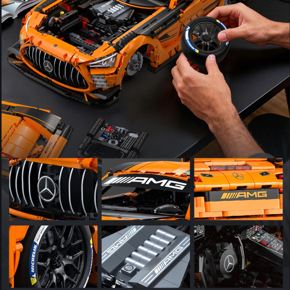 CaDA Mercedes-AMG GT3 1:8 Brick Model C64008W – Jadlam Toys & Models