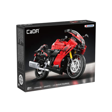 CaDA Suzuki Hayabusa Motorbike 1:6 Brick Model 1043pcs C64051W