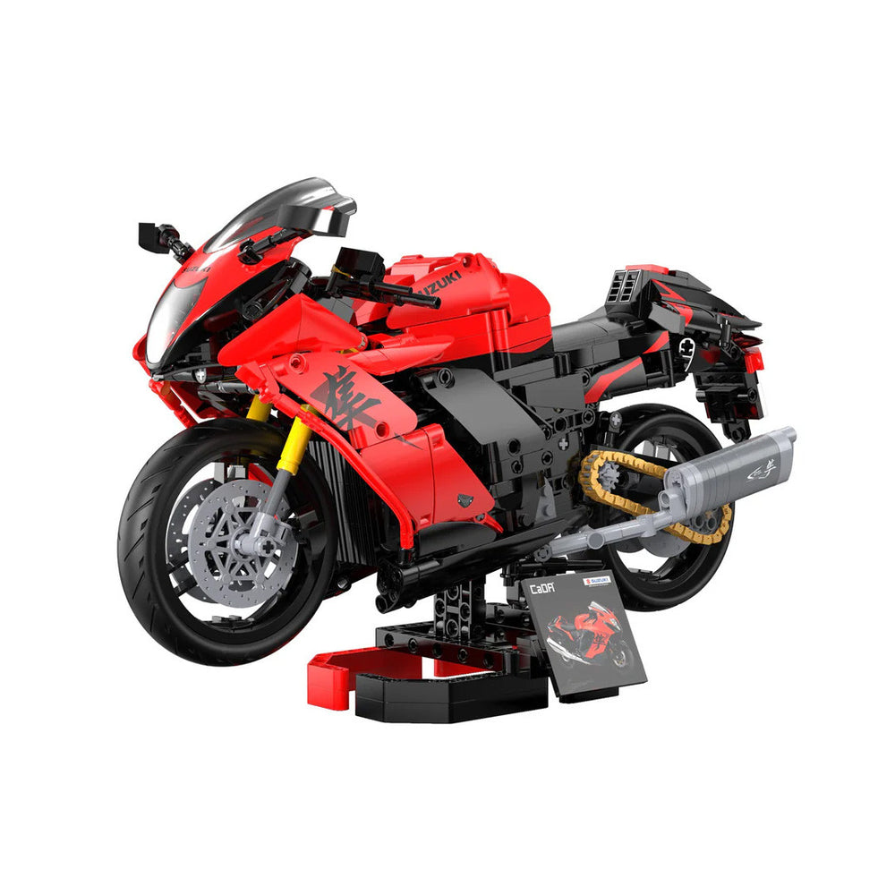 CaDA Suzuki Hayabusa Motorbike 1:6 Brick Model 1043pcs C64051W
