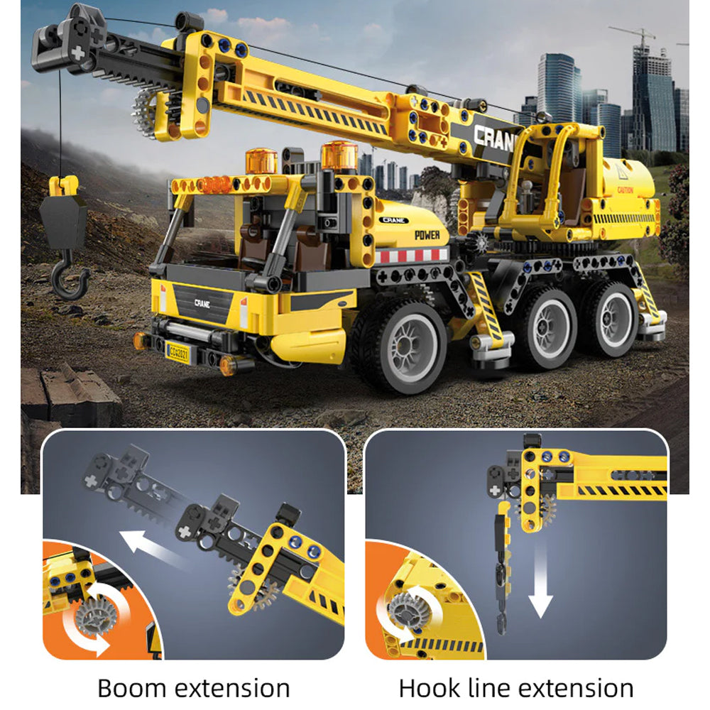 CaDA Mobile Crane 658pc Brick Model Age 8+ C65005W
