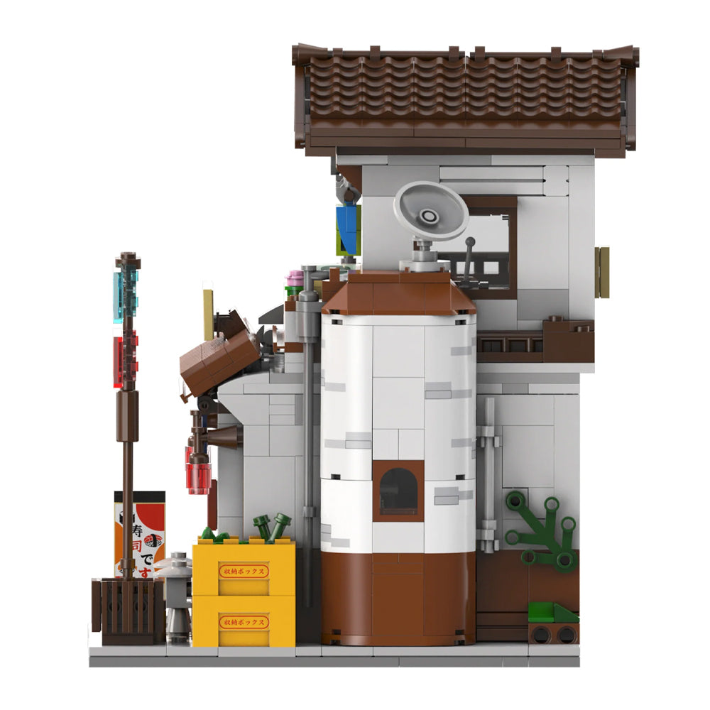 CaDA Japanese Style Canteen Brick Model Building 861pcs C66014