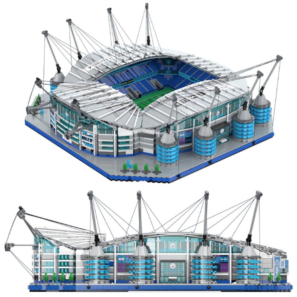 CaDA C66022W Man City Etihad Football Stadium Brick Model 4473pcs