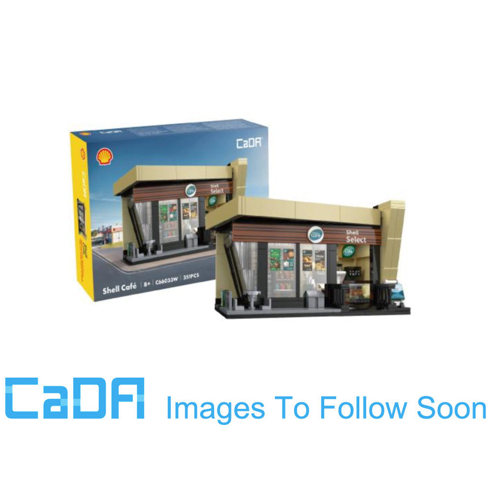 CaDA Shell Select Cafe Coffee Shop Brick Model 351pcs C66033W