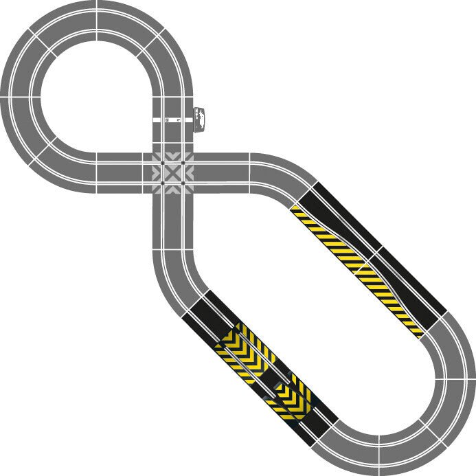 Scalextric C8194 Scalextric Jump and Side Swipe Accessory Pack