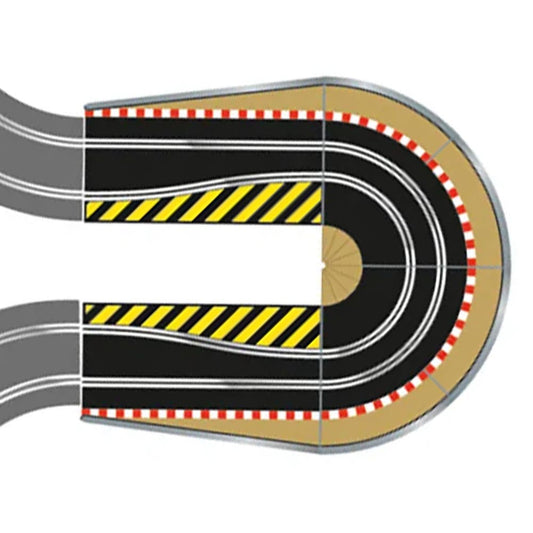 Scalextric C8195 Scalextric Hairpin Curve Track Accessory Pack