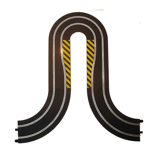 SCALEXTRIC BUNDLE C8201 C8246 C8206 Hairpin Curve Sides Wipes