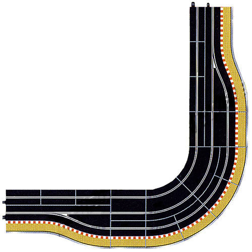 SCALEXTRIC BUNDLE C7014 C7016 C7017 C7019 C8206 C8207 Pit Lane Corner