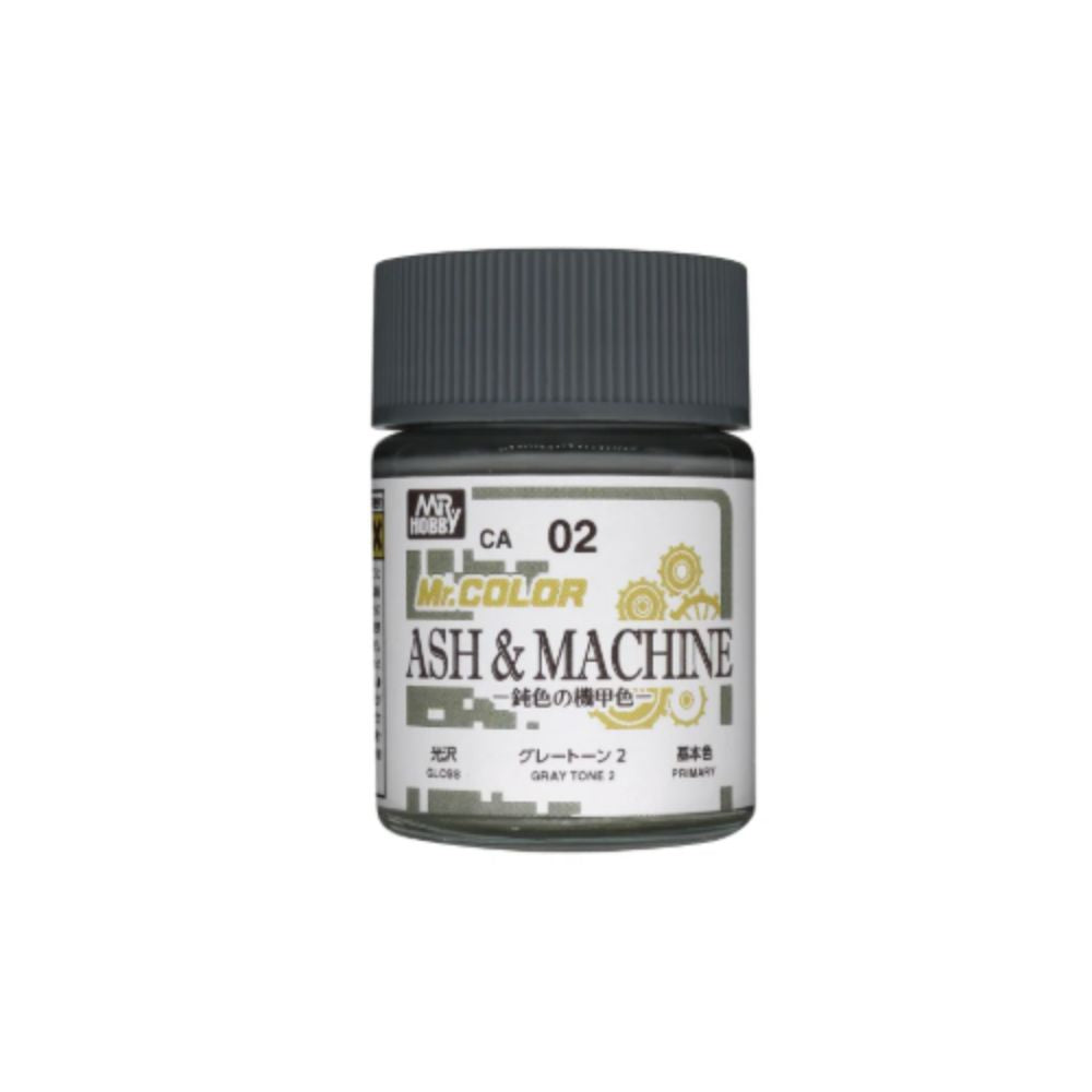 Mr Hobby Mr Colour Ash & Machine Gray Tone 2 CA-02 18ml