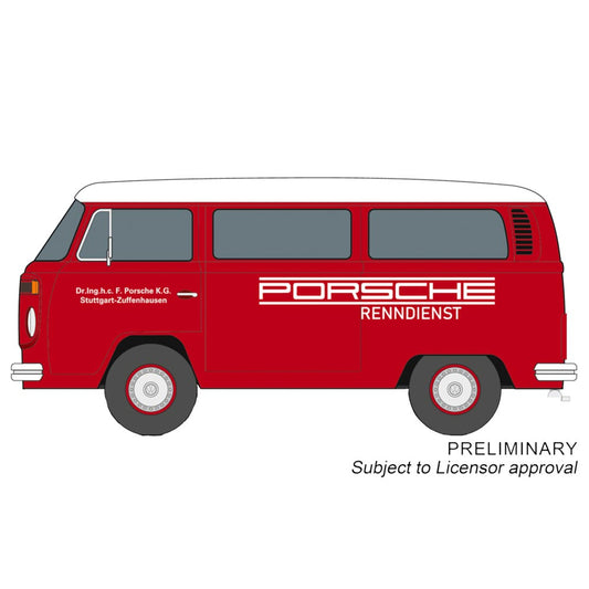 Carrera Evolution 27760 VW Bus T2b "Porsche Renndienst" 1:32 Slot Car