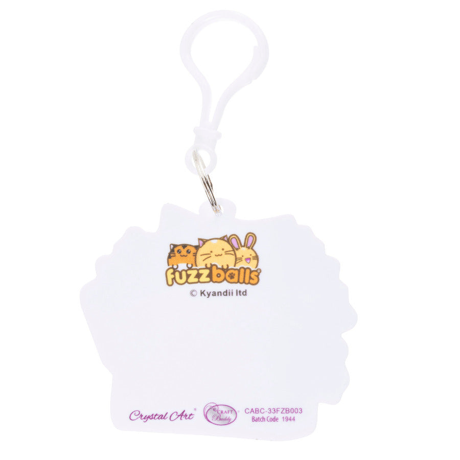 Will Work 4 Treats Crystal Art Bag Charm Craft Kit Age 6+