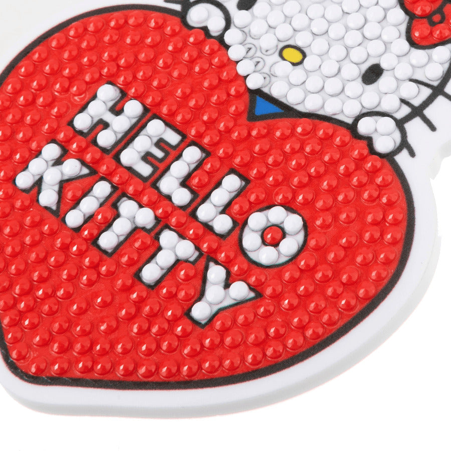 Hello Kitty: Hello Kitty Crystal Art Bag Charm Craft Kit Age 6+