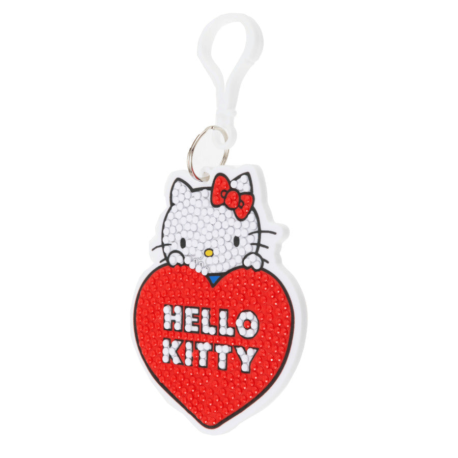 Hello Kitty: Hello Kitty Crystal Art Bag Charm Craft Kit Age 6+
