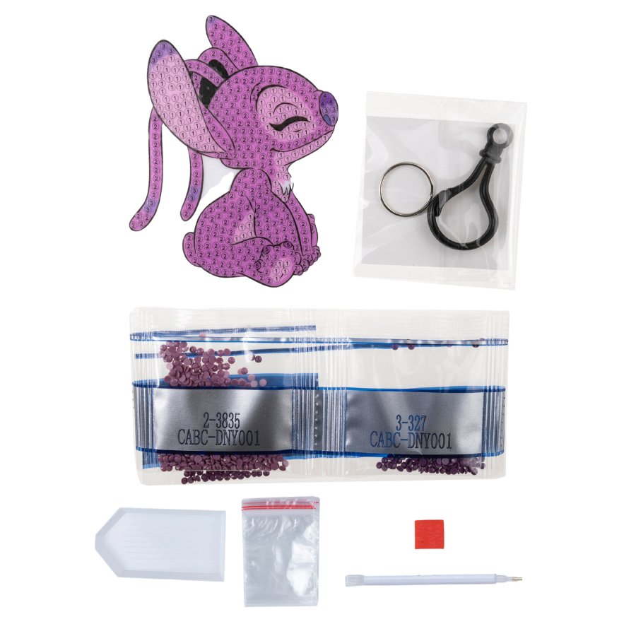 Disney: Angel Crystal Art Bag Charm Craft Kit Age 6+