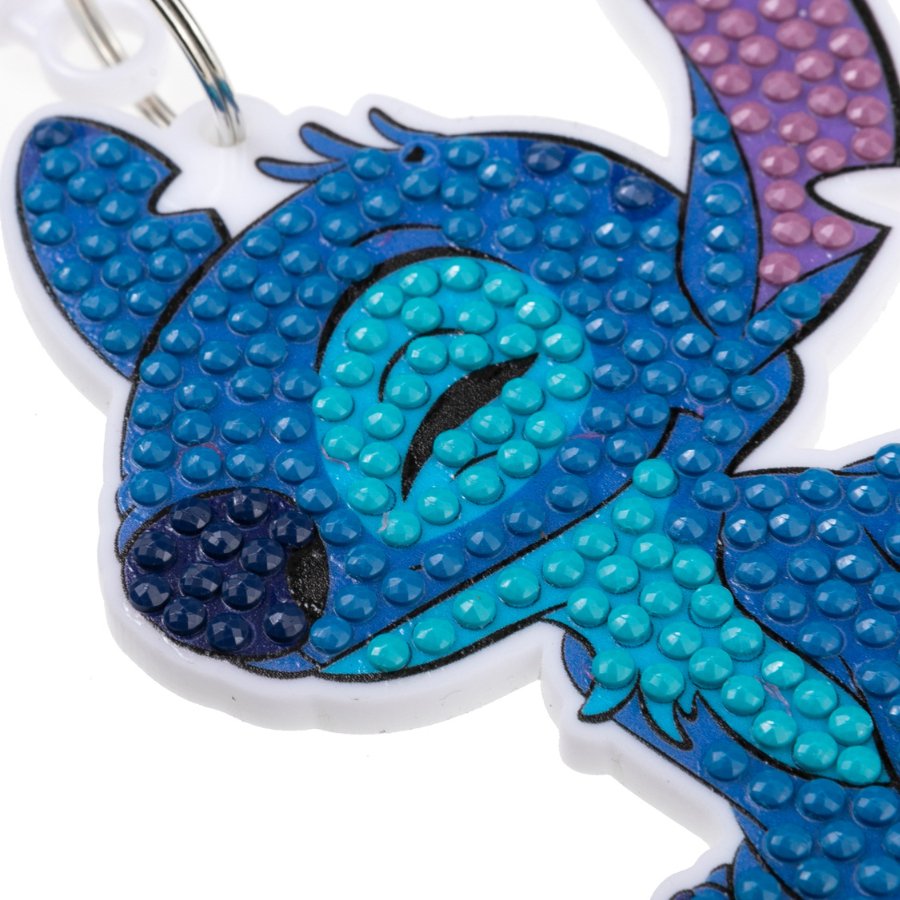 Disney: Stitch Crystal Art Bag Charm Craft Kit Age 6+
