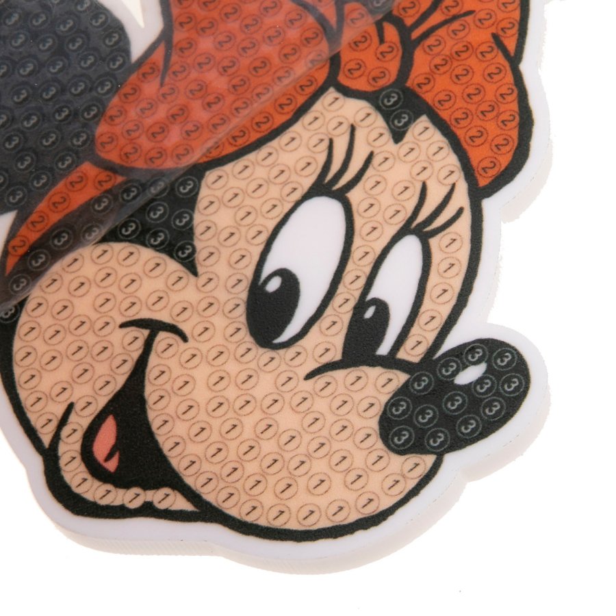 Disney: Minnie Mouse Crystal Art Bag Charm Craft Kit Age 6+