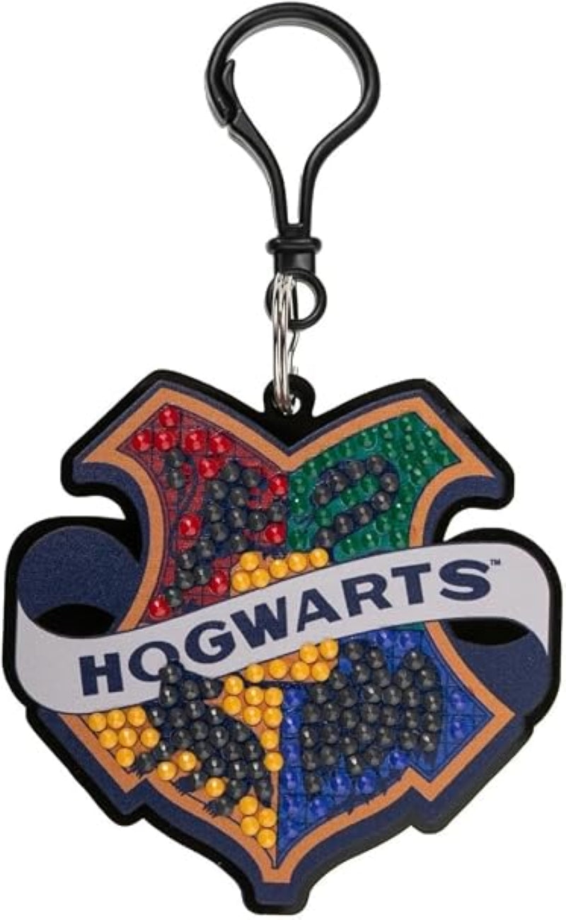 Harry Potter: Hogwarts Badge Crystal Art Bag Charm Craft Kit Age 6+