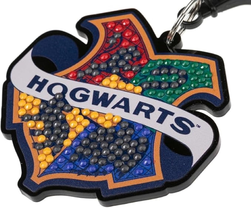 Harry Potter: Hogwarts Badge Crystal Art Bag Charm Craft Kit Age 6+