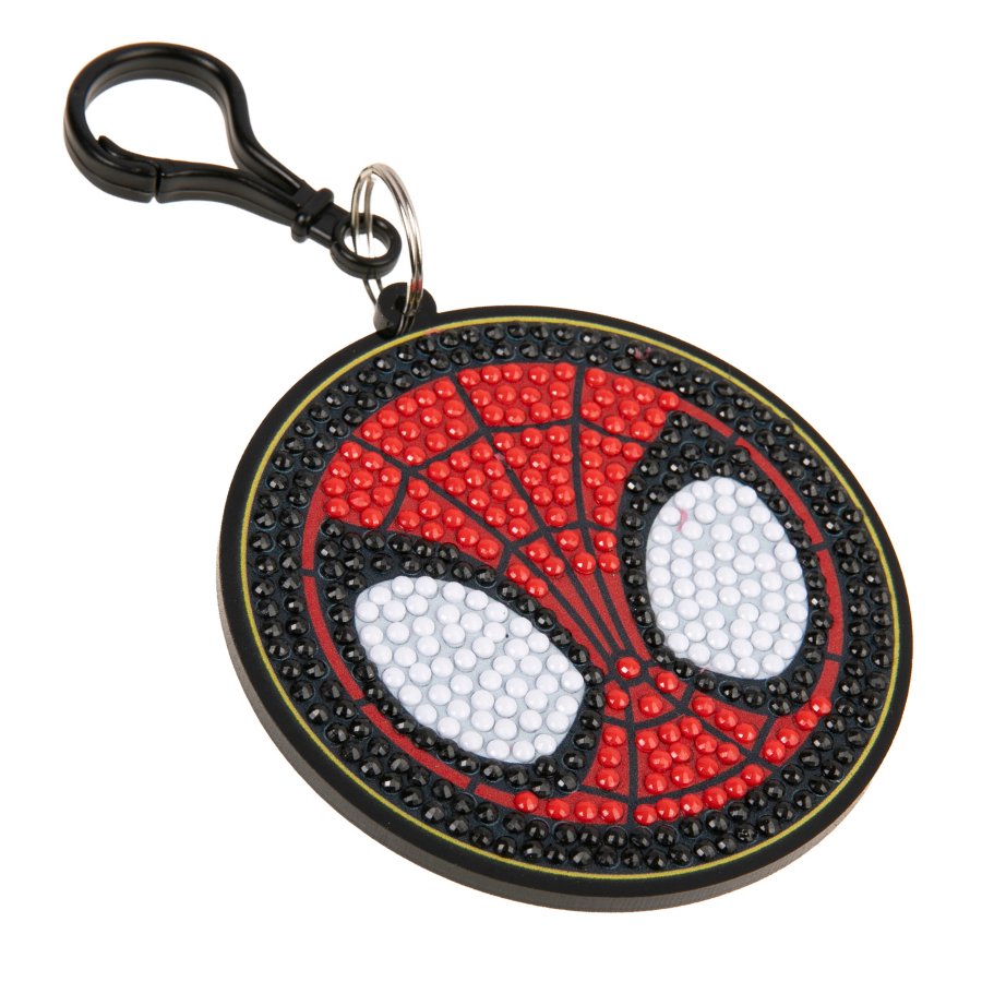 Marvel: Spider-Man Crystal Art Bag Charm Craft Kit Age 6+
