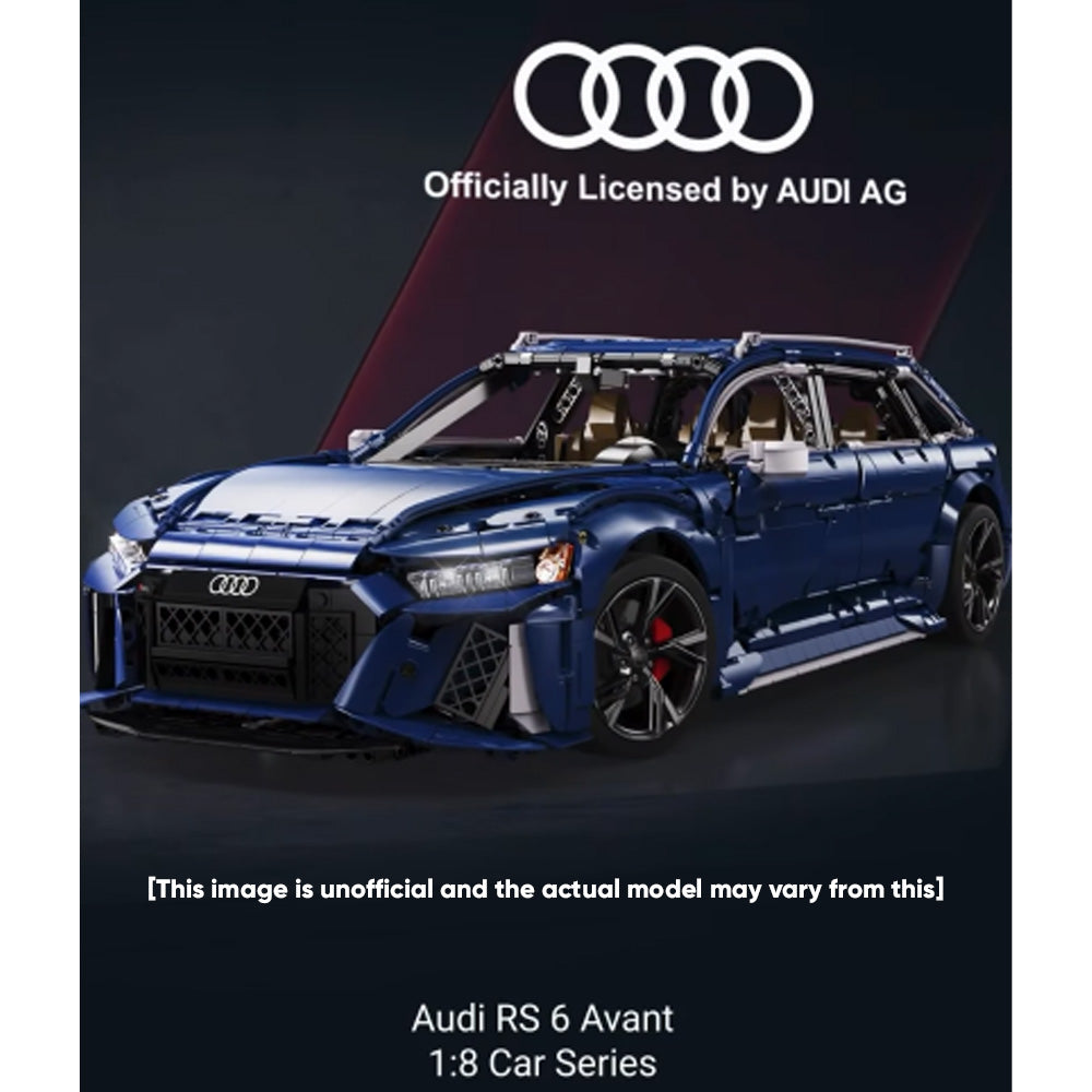 CaDA Audi RS6 Avant C8 1:8 Brick Model