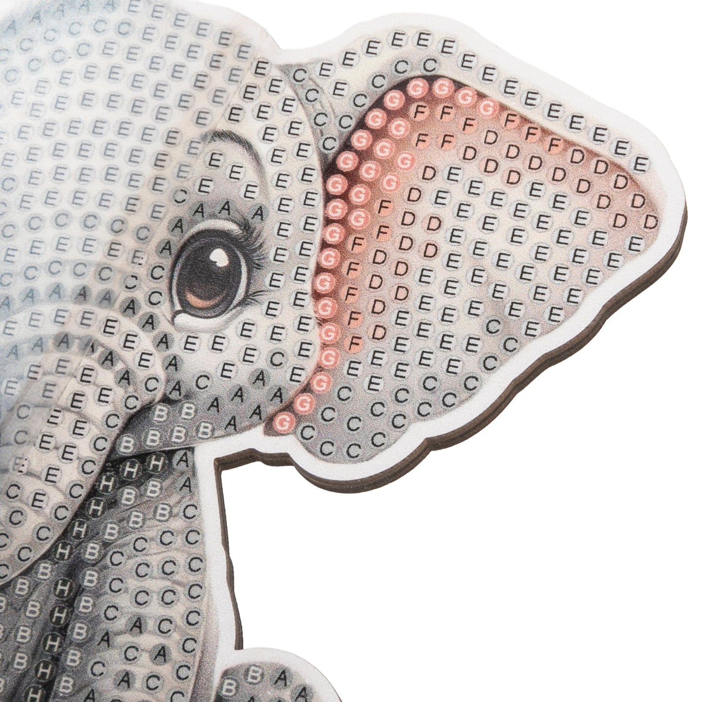 Elephant Crystal Art Buddy Craft Kit Age 6+