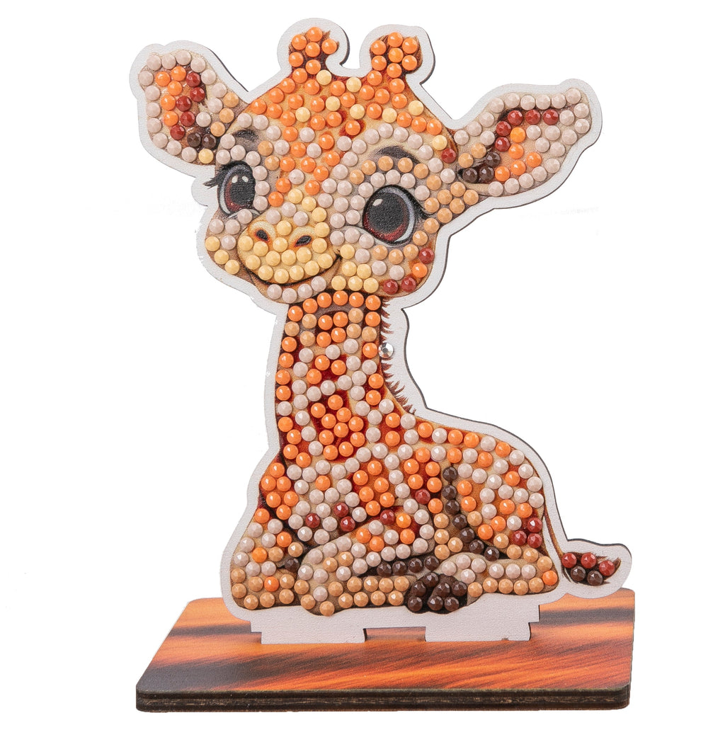 Giraffe Crystal Art Buddy Craft Kit Age 6+