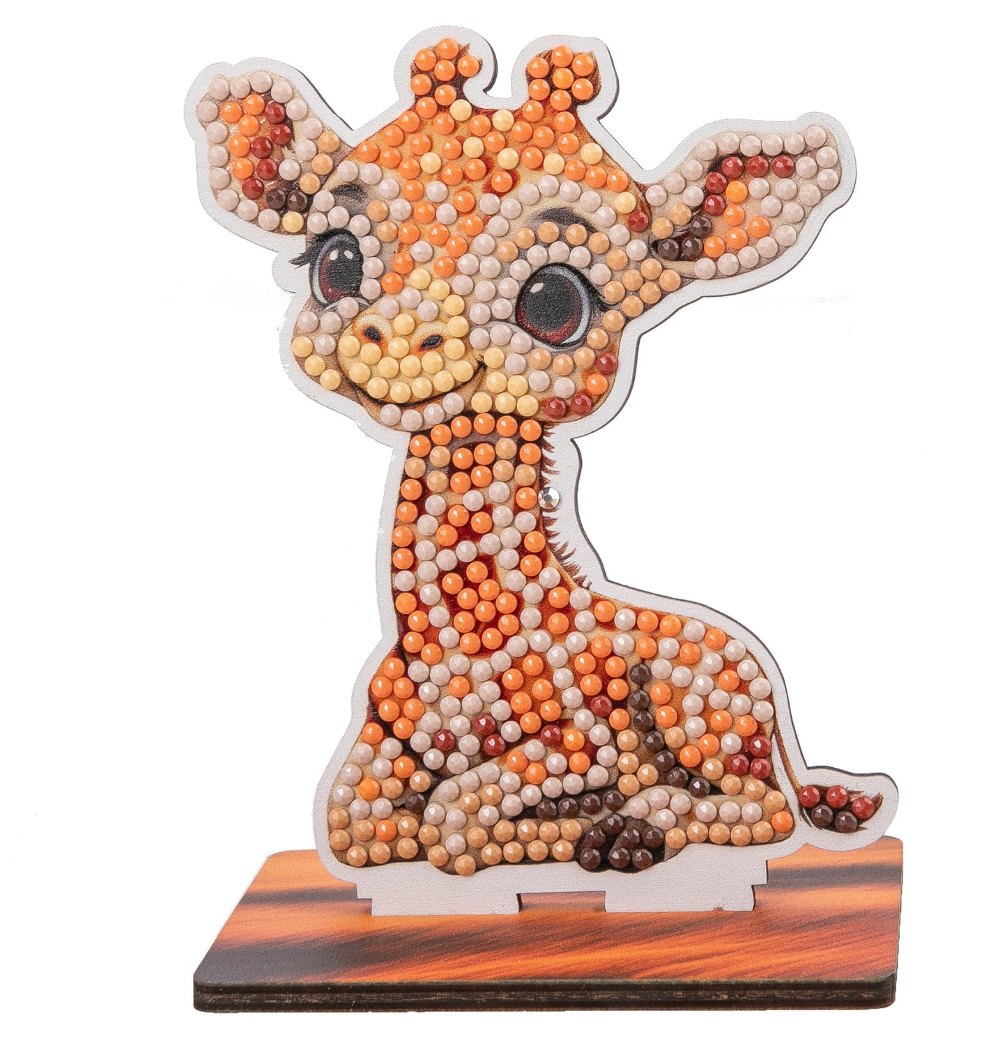 Giraffe Crystal Art Buddy Craft Kit Age 6+