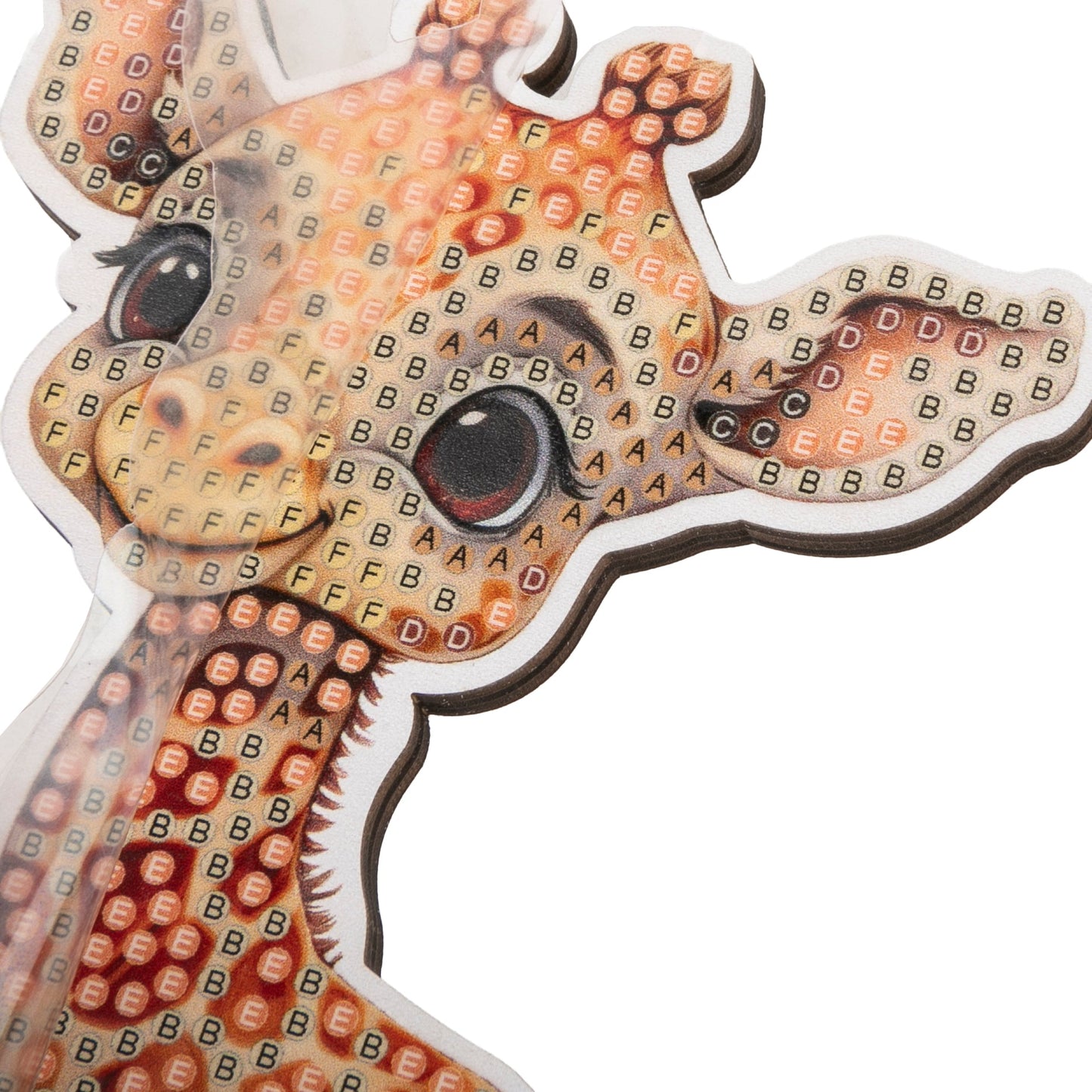Giraffe Crystal Art Buddy Craft Kit Age 6+