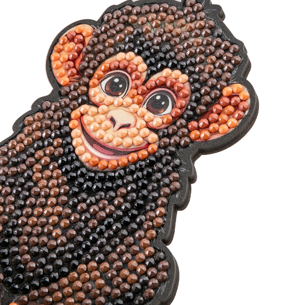 Chimp Crystal Art Buddy Craft Kit Age 6+