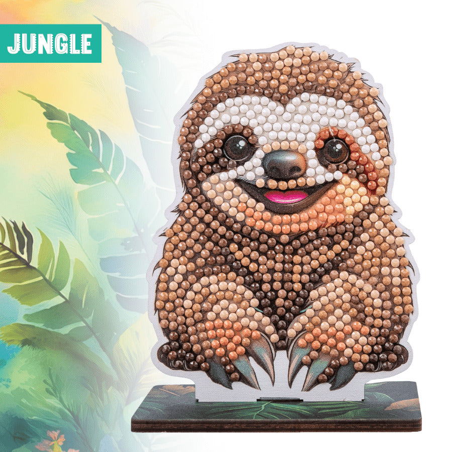 Sloth Crystal Art Buddy Craft Kit Age 6+