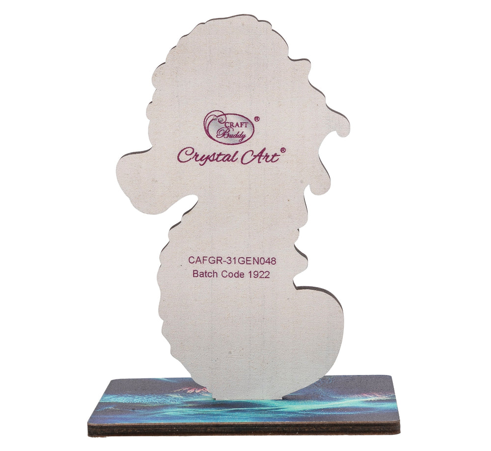 Seahorse Crystal Art Buddy Craft Kit Age 6+