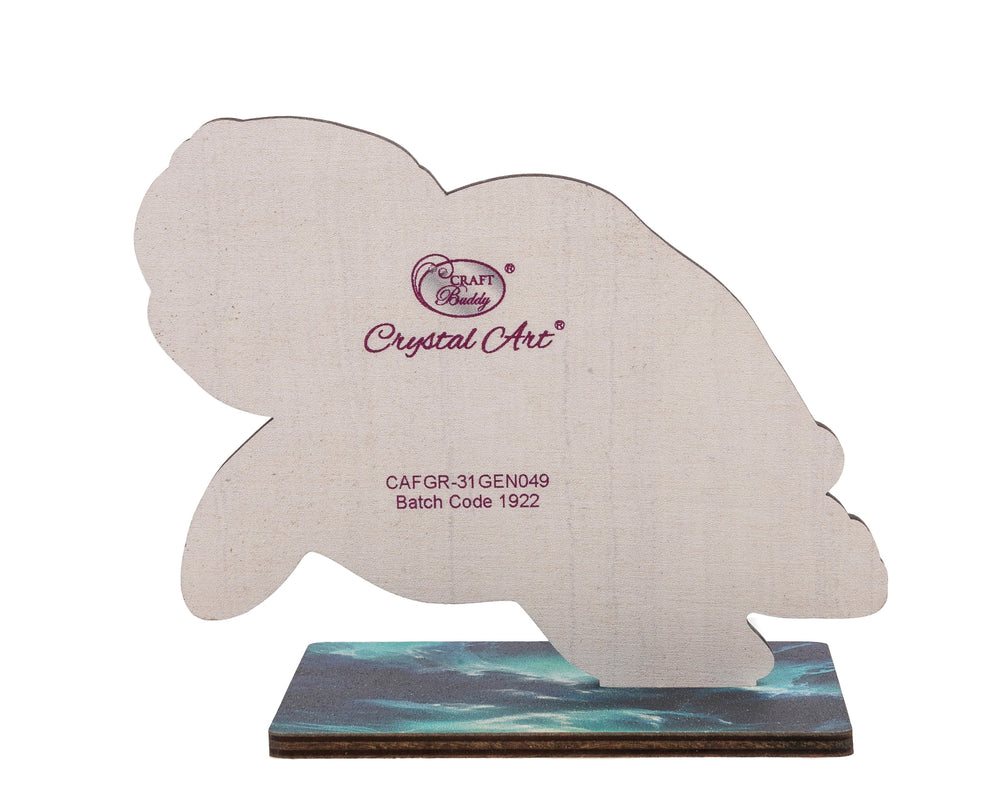 Turtle Crystal Art Buddy Craft Kit Age 6+