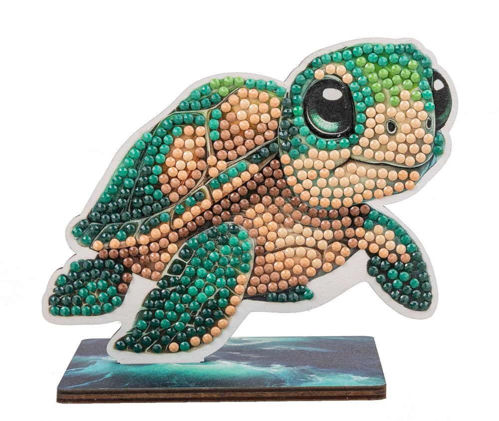 Turtle Crystal Art Buddy Craft Kit Age 6+