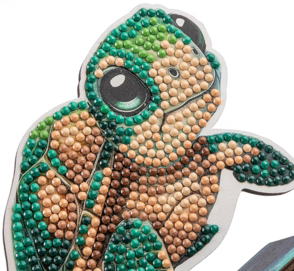 Turtle Crystal Art Buddy Craft Kit Age 6+