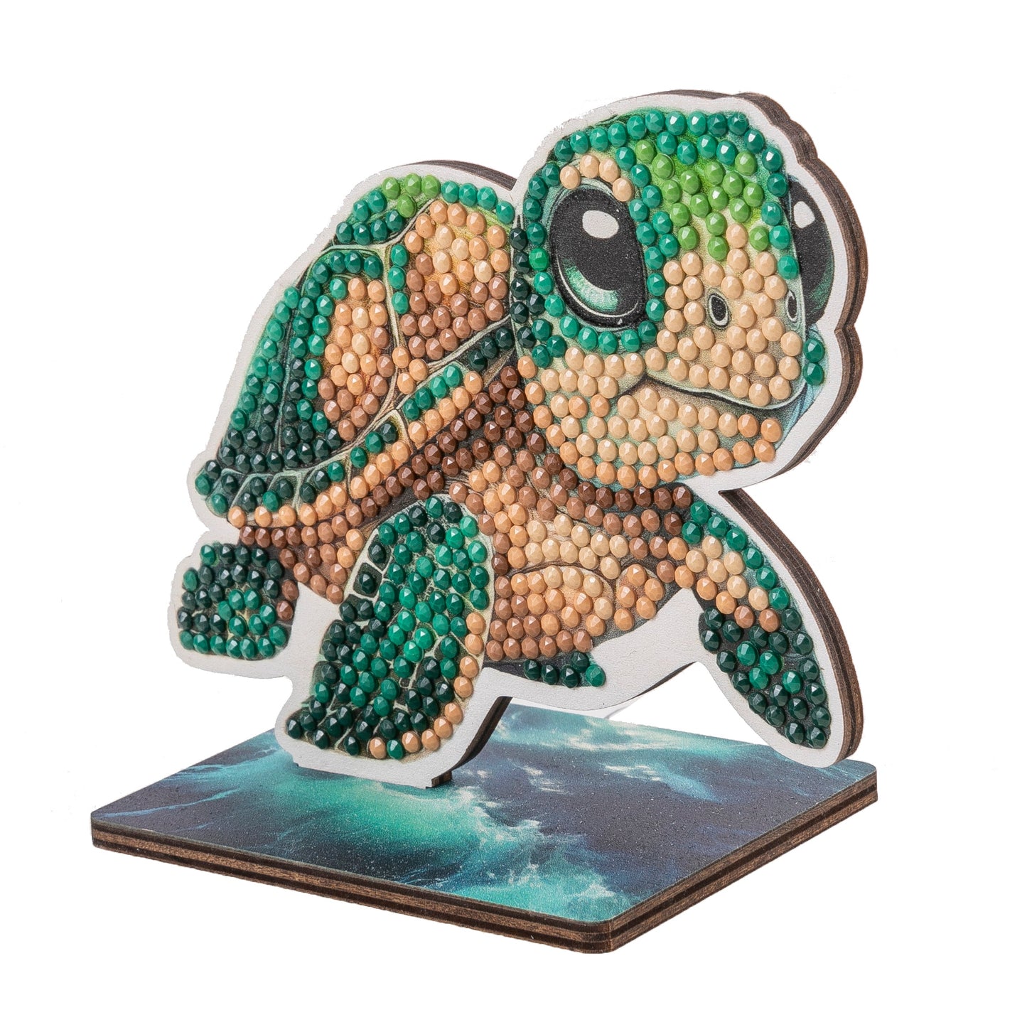 Turtle Crystal Art Buddy Craft Kit Age 6+
