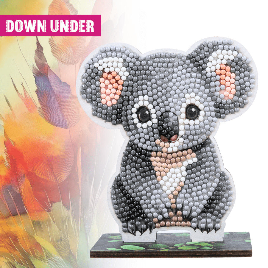 Koala Crystal Art Buddy Craft Kit Age 6+