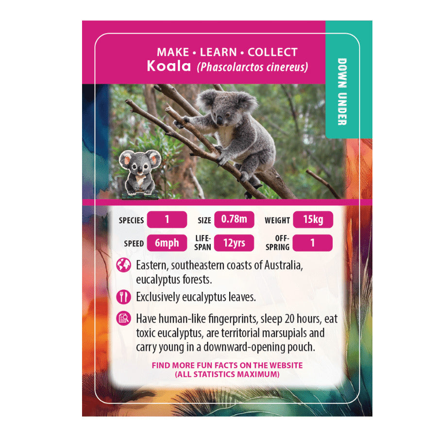 Koala Crystal Art Buddy Craft Kit Age 6+